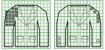 お預り時点の汚れの状態