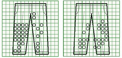 お預り時点の汚れの状態