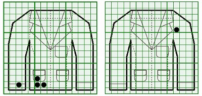 お預り時点の損傷の状態